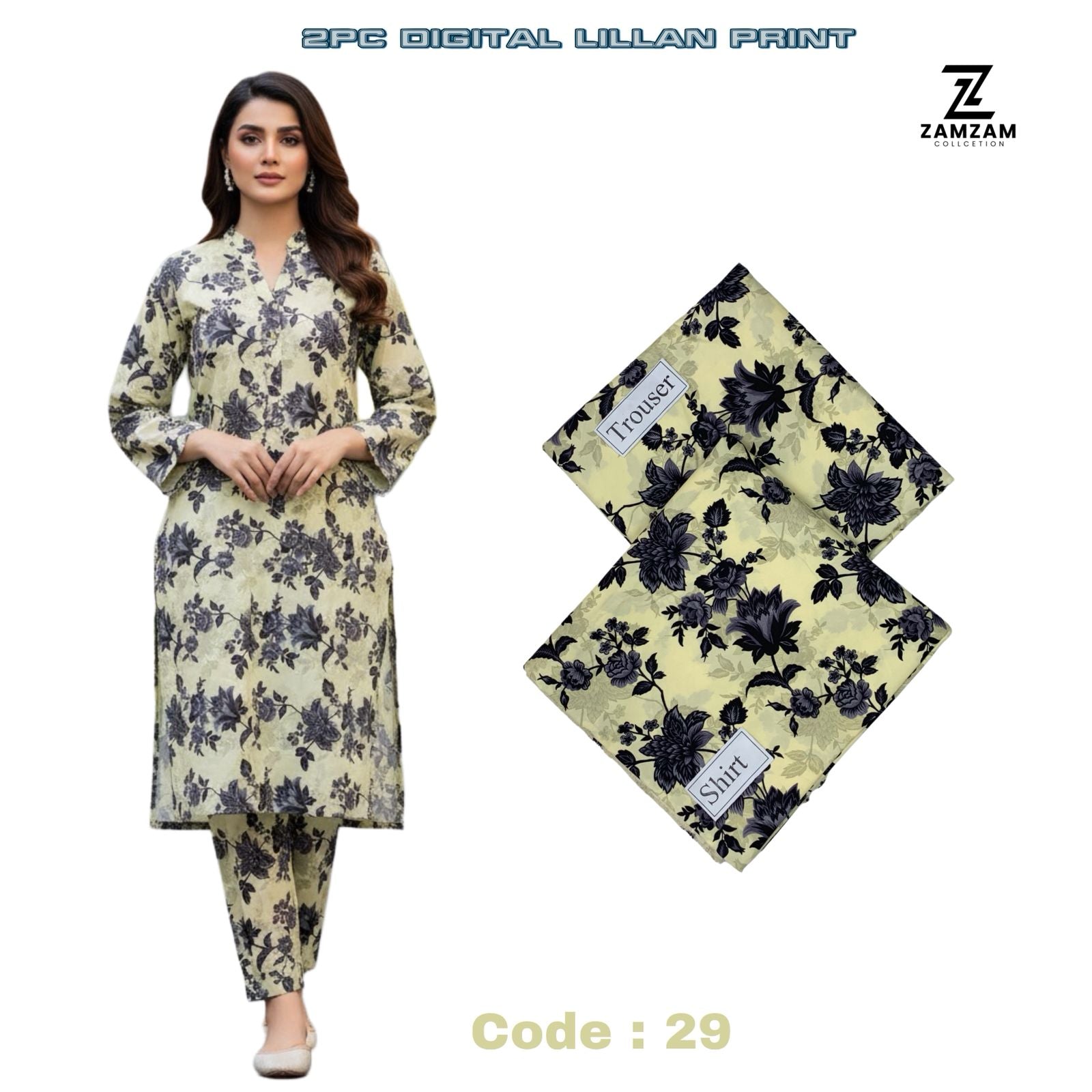 2PC LILLAN CODE : 29