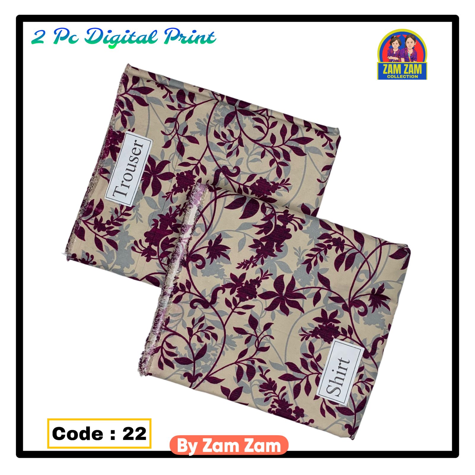 2PC LILLAN CODE : 22