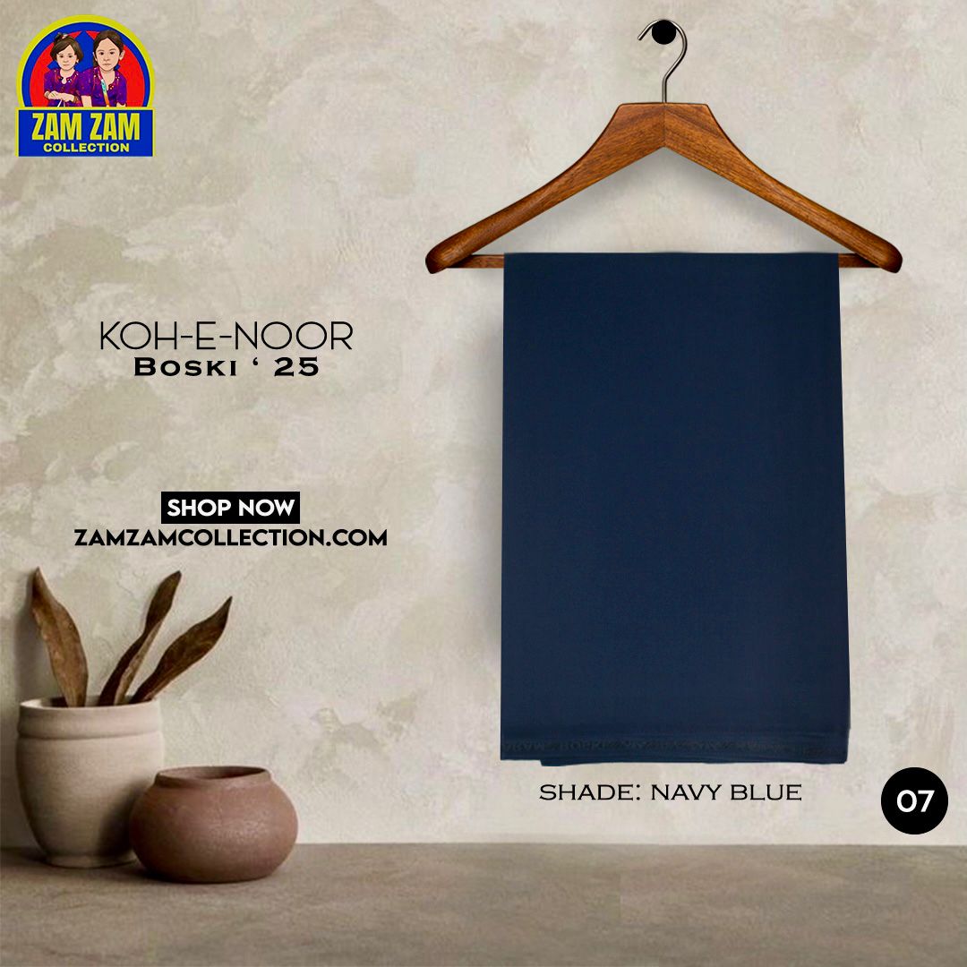 Booski Fabric ( Navy Blue )